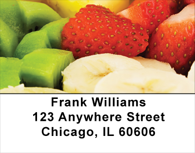 Fresh Fruits Address Labels
