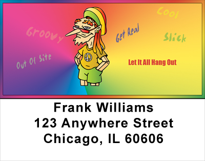 Let It All Hang Out Address Labels