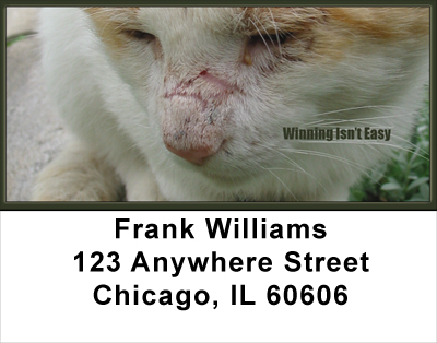 Winning Isn't Easy Address Labels