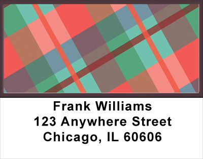 Playin' In Plaids Address Labels