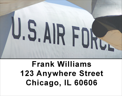 On Metal Address Labels