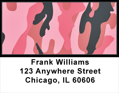 Pinks And Corals Address Labels