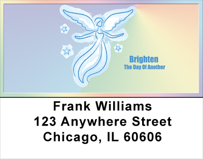 Listen To Your Angels Address Labels