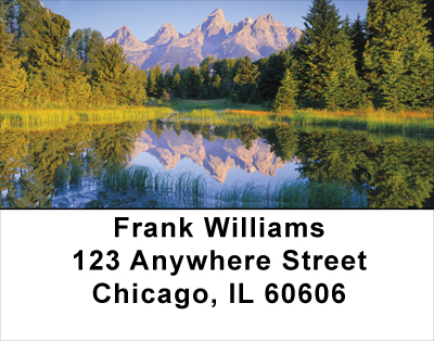Pristine Mountain Lakes Address Labels