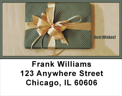 Best Wishes Address Labels
