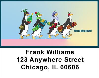 Merry Whatever Address Labels
