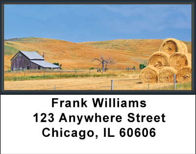 Rugged And Rustic Address Labels