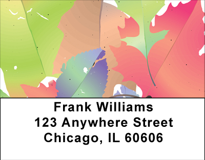 Colors Of Fall Address Labels