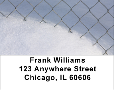 Snowy Look At Winter Address Labels