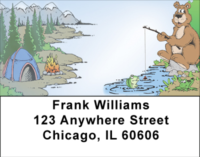Bear-ee Fun Daze Address Labels
