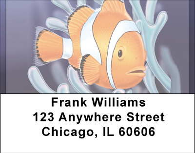 Fancy Fish Address Labels