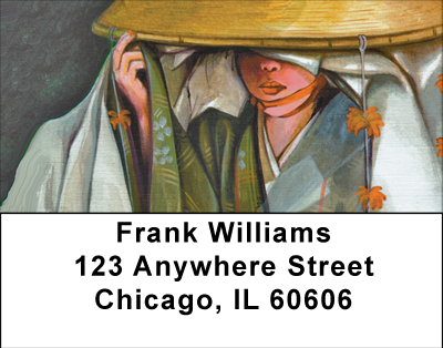 Faces Of Asia Address Labels