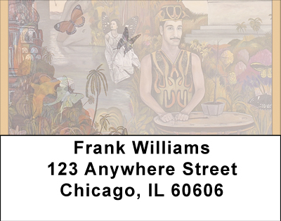 Russian Landmark Address Labels