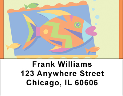 Tropical Memories Address Labels