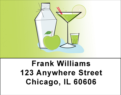 The Designer Martini Address Labels