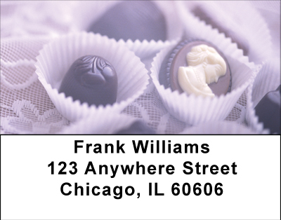 Fantasies In Chocolate Address Labels