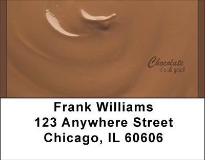 Chocolate, It's All Good Address Labels