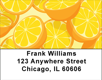 Oranges & Lemons Address Labels