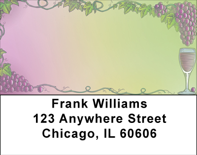 Fruit Of The Vine Address Labels