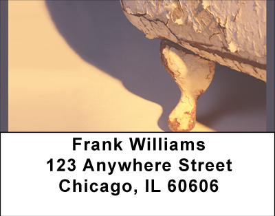 Chic Vintage Beauty Address Labels