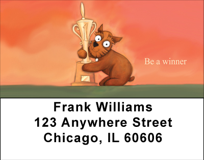 Be A Winner Address Labels