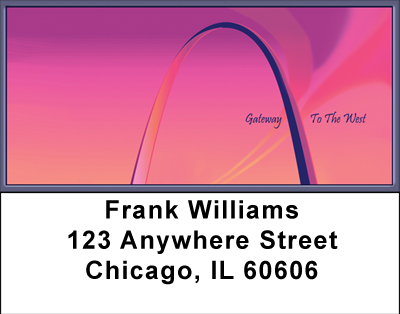 Gateway To The West Address Labels