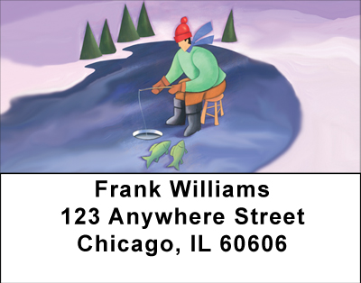 Fishing Seasons Address Labels