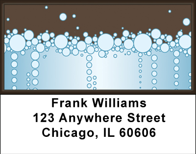 Bubbly Celebrations Address Labels