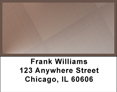 Classic Linen In Plaid Address Labels