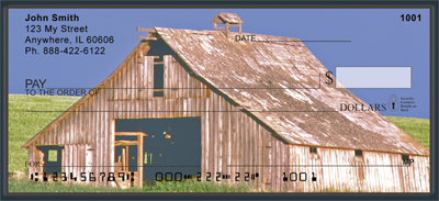 Rugged And Rustic Personal Checks