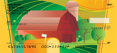 Sunny Days On Farm Personal Checks