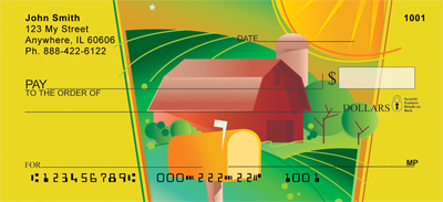 Sunny Days On Farm Personal Checks
