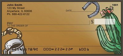 Cowboy Country Personal Checks