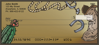 Cowboy Country Personal Checks