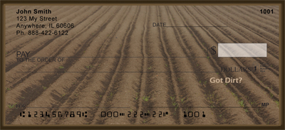 Still Playing With Tractors Personal Checks