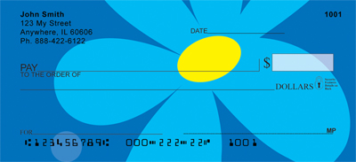 Daisy Daze Personal Checks