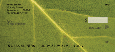 Falling Leaves Examined Personal Checks