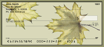 Subtle Fall Elegance Personal Checks