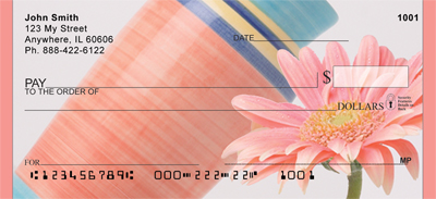 Perky and Peachy Personal Checks