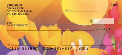 Tulip Times Personal Checks