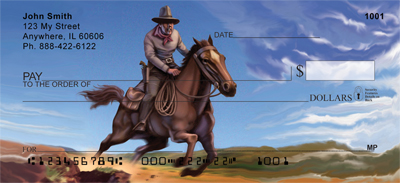 The Wild West Personal Checks