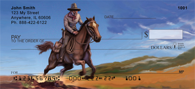 The Wild West Personal Checks