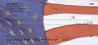Proudly It Waves Personal Checks