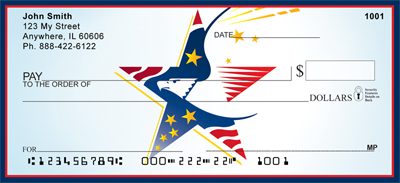 Symbols Of Freedom Personal Checks