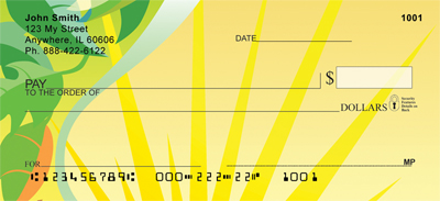 Sunny Fall Days Personal Checks
