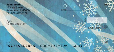 Ribbons Of Snow Personal Checks