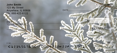 Snowy Look At Winter Personal Checks