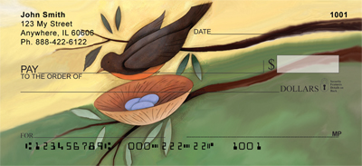 Backyard Birds Personal Checks