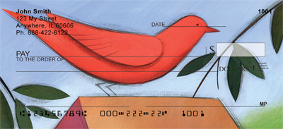 Backyard Birds Personal Checks