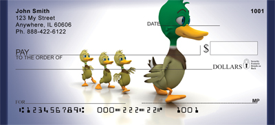 Dopey Ducks Personal Checks